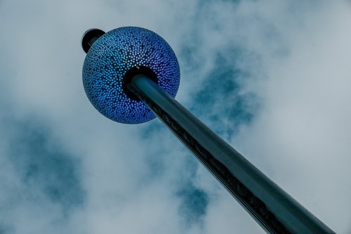 Kristalna krogla na trgu Times Square v New Yorku