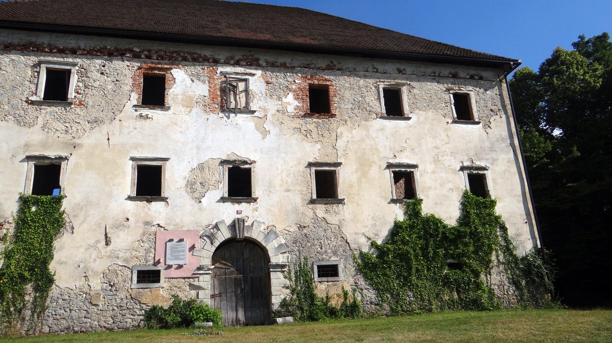 Dolenjski grad Prežek na prodaj že vrsto let