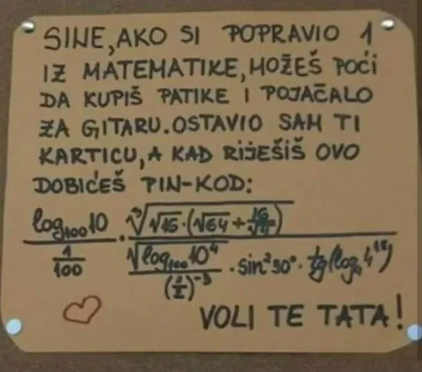 Sin dobil očetovo bančno kartico, a pot do pin številke ni bila tako lahka