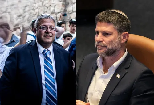 Itamar Ben-Gvir in Bezalel Smotrič