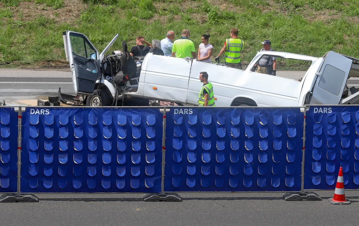 Ukrajinec, ki je povzročil hudo nesrečo pri Tepanju, se je na sodišču opravičil svojcem žrtev