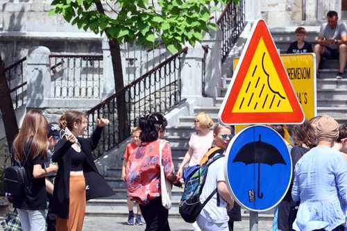 Poletje, Vreme, Vročina