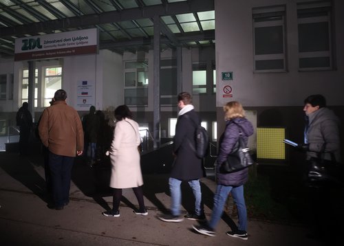 ZD Bežigrad, gužva