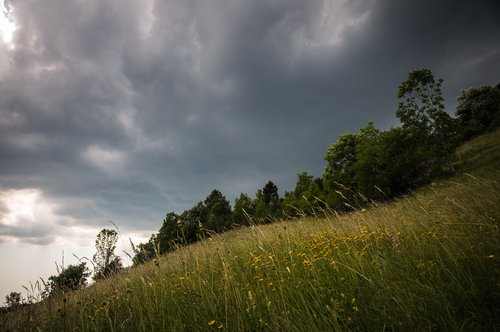 oblaki, nevihta, dež, vreme