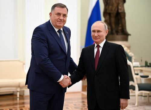 Vladimir Putin, Milorad Dodik