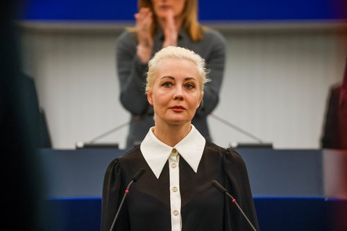 Julija Navalna, Aleksej Navalni, Evropski parlament