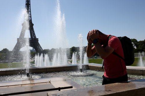 Vročinski val v Franciji