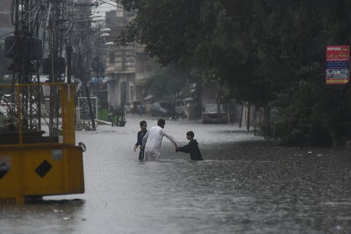 Poplave v Pakistanu.