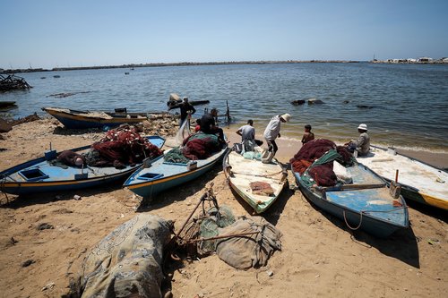 prepoved ribarjenja, Gaza