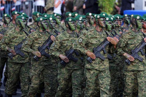 vojaška parada v zagrebu