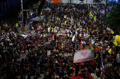 Demonstracije v Tel Avivu