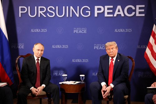 Vladimir Putin in Donald Trump