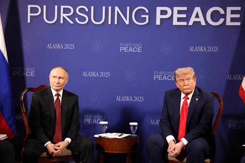 Vladimir Putin in Donald Trump