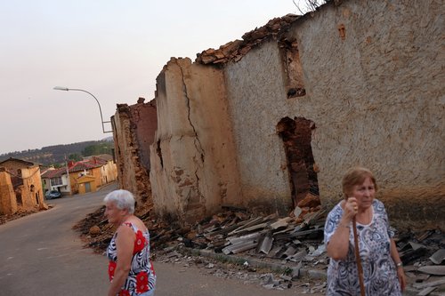 Posledice požara v Španiji