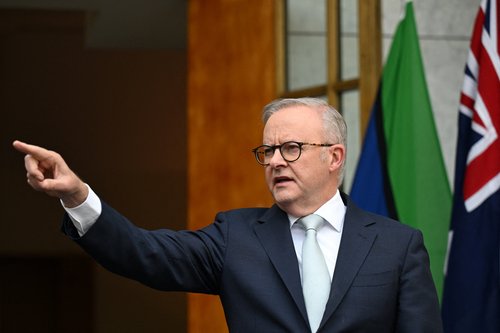 Avstralski premier Anthony Albanese