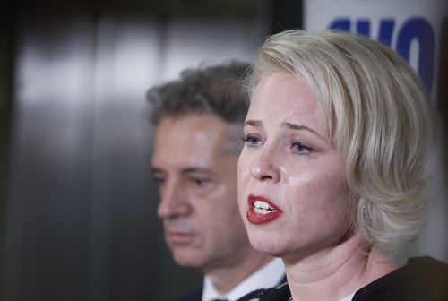 Robert Golob, Urška Klakočar Zupančič