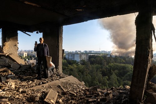 Ruski napad na Kijev 7. 9. 2025