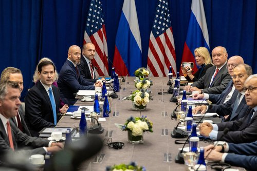 Srečanje Marca Rubia in Sergeja Lavrova