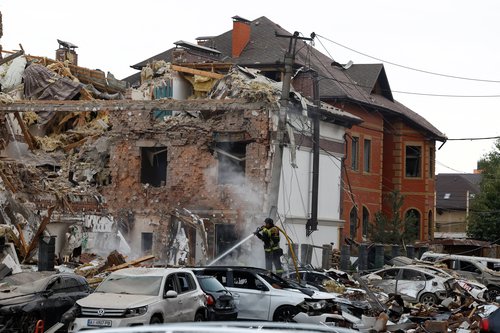 Posledice ruskih napadov na Ukrajno