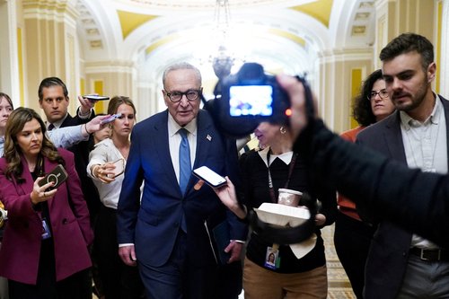 Vodja demokratskih senstorjev Chuck Schumer