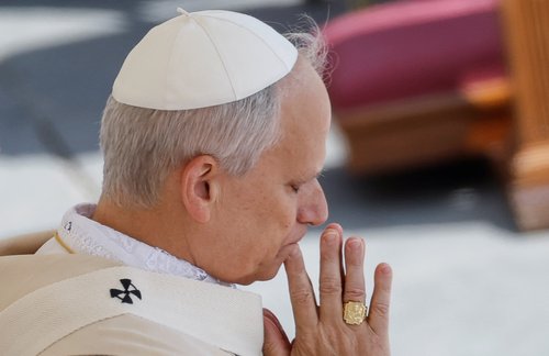 Prva maša novega papeža za javnost