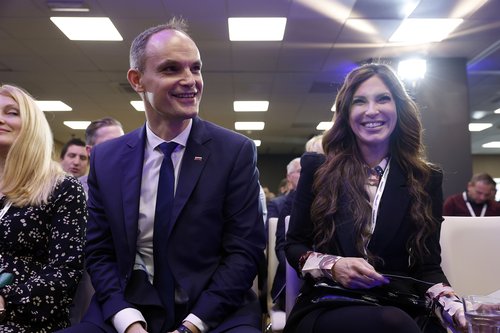 Anže Logar in Eva Irgl