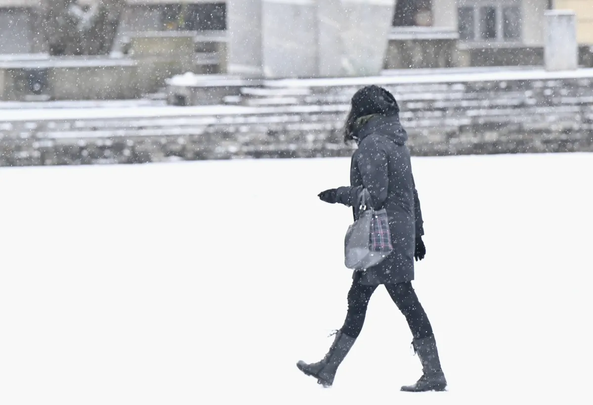 Tudi danes bo po državi rahlo snežilo. Kje bo zapadlo največ snega?
