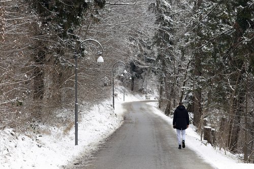 Slovenija,Bled 07.01.2026, 07. januar 2026Snežno bel Bled, mesto, turizem, sneg, jezeroFoto: Borut Živulović/F.A.Bobo