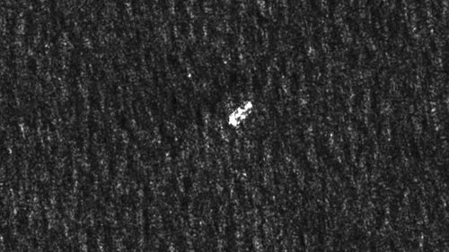 Satelitska fotografija tankerja Marinera