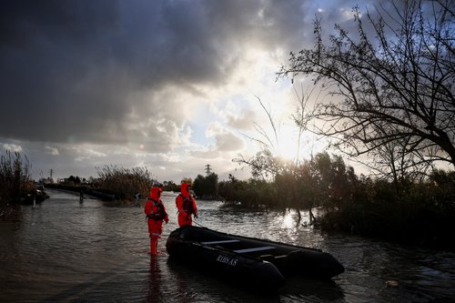 Albanijo in Kosovo prizadele poplave