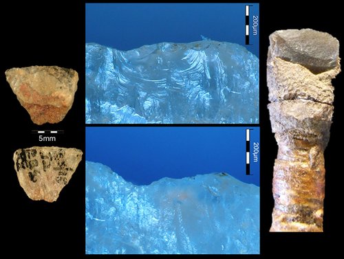 sledovi strupenih snovi na konicah kamnitih puščic iz Južne Afrike, starih 60.000 let, najstarejših doslej znanih
