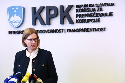 Tina Divjak, namestnica predsednika KPK, izjava o kršitvi integritete Roberta Goloba