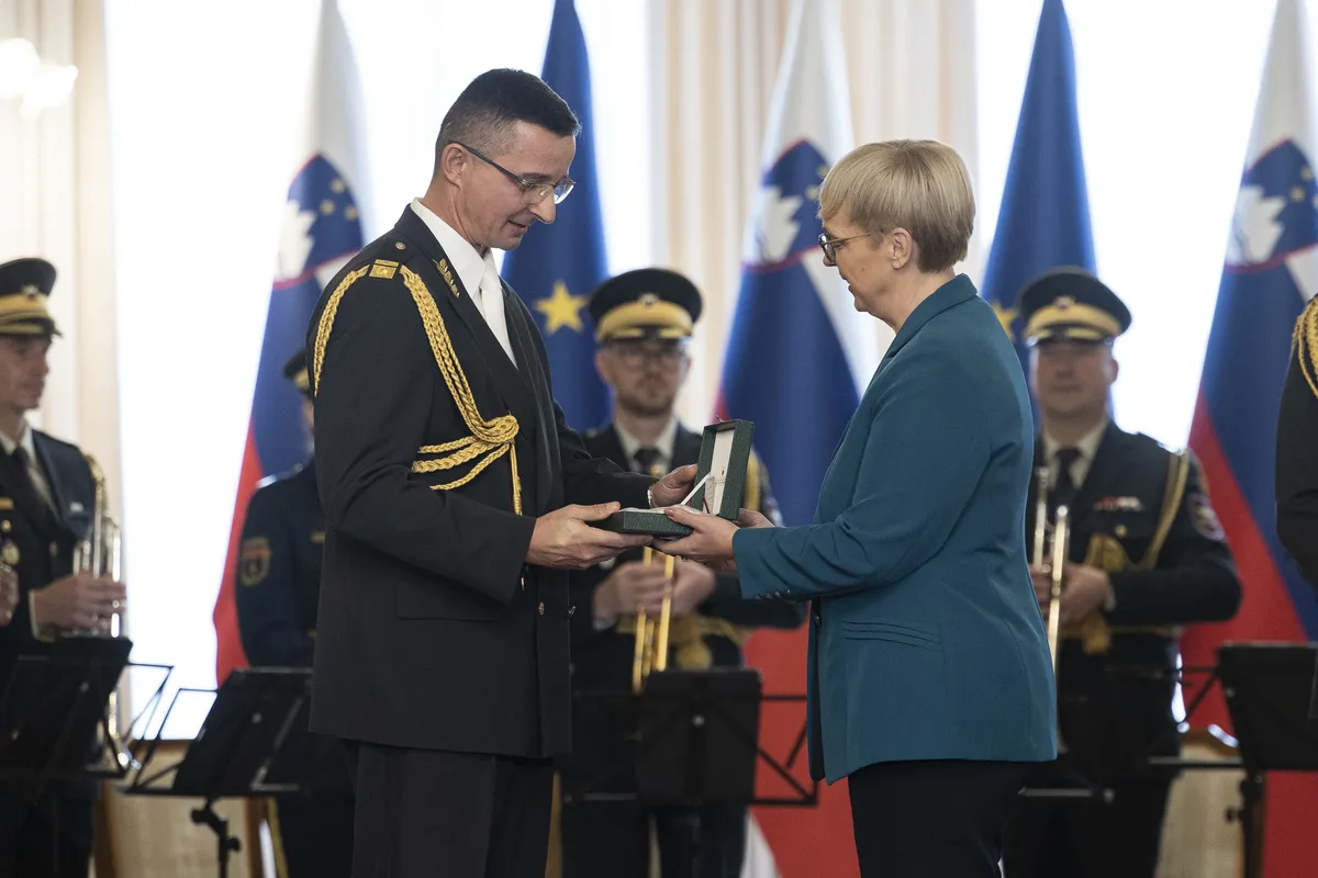 Novi generalmajor Slovenske vojske za krepitev vojaške pripravljenosti