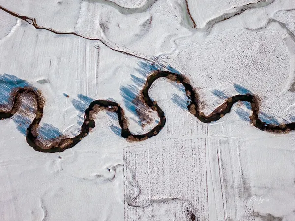 Ali je to najbolj vijugasta reka na svetu? Ni prav daleč od nas