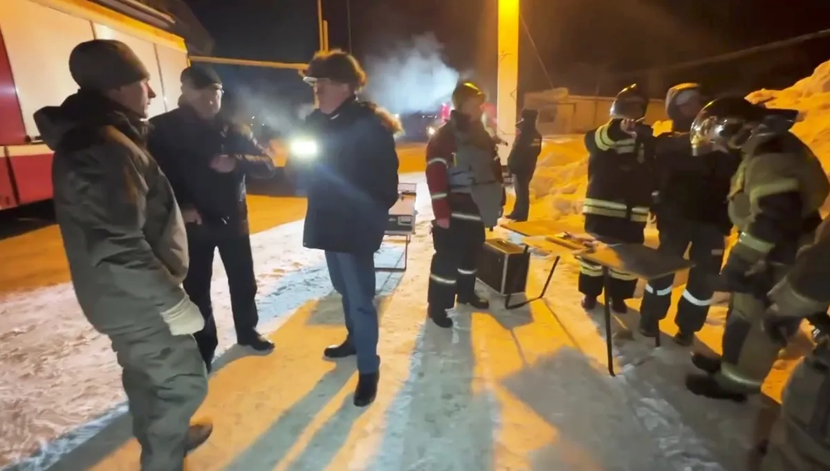 Po napadu z droni zagorelo v ruskem naftnem skladišču