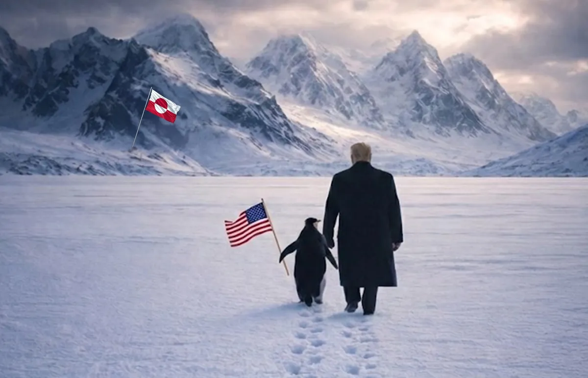 Objava Bele hiše sprožila val posmeha, na umetno ustvarjeni fotografiji očitna napaka