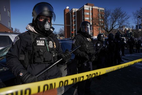 Prizorišče streljanja v Minneapolisu