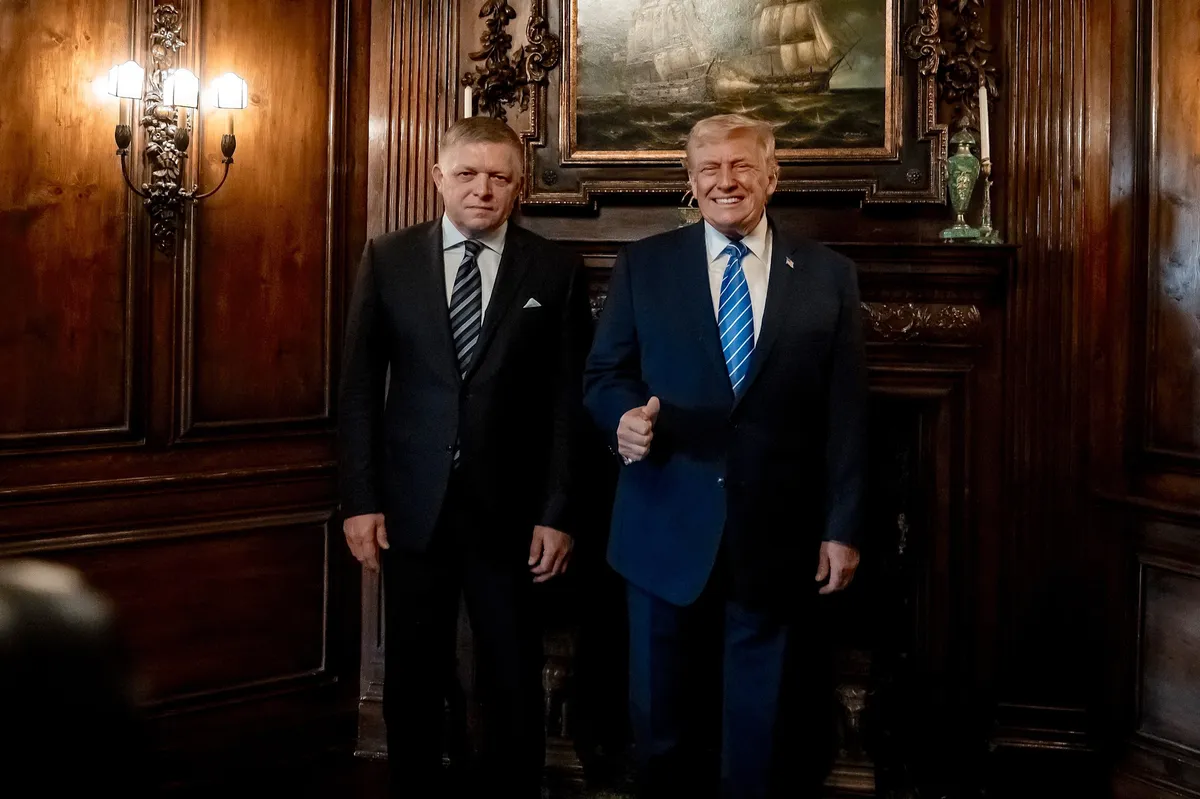 Slovaški premier Fico zaskrbljen zaradi duševnega zdravja Trumpa: "Nevarno"