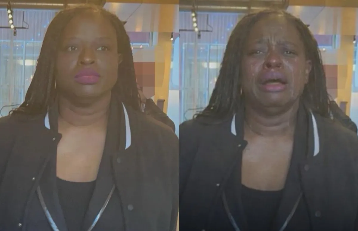 Bela hiša z umetno inteligenco priredila fotografijo aretirane aktivistke