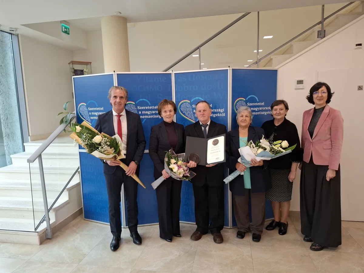 Porabskemu Slovencu ena najvišjih nagrad madžarske vlade