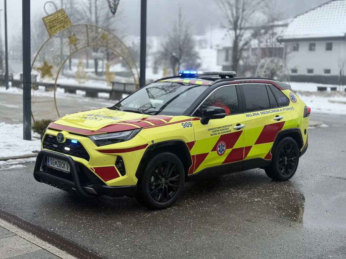 Koroška dobila novo vozilo urgentnega zdravnika: od Črne do Dravograda