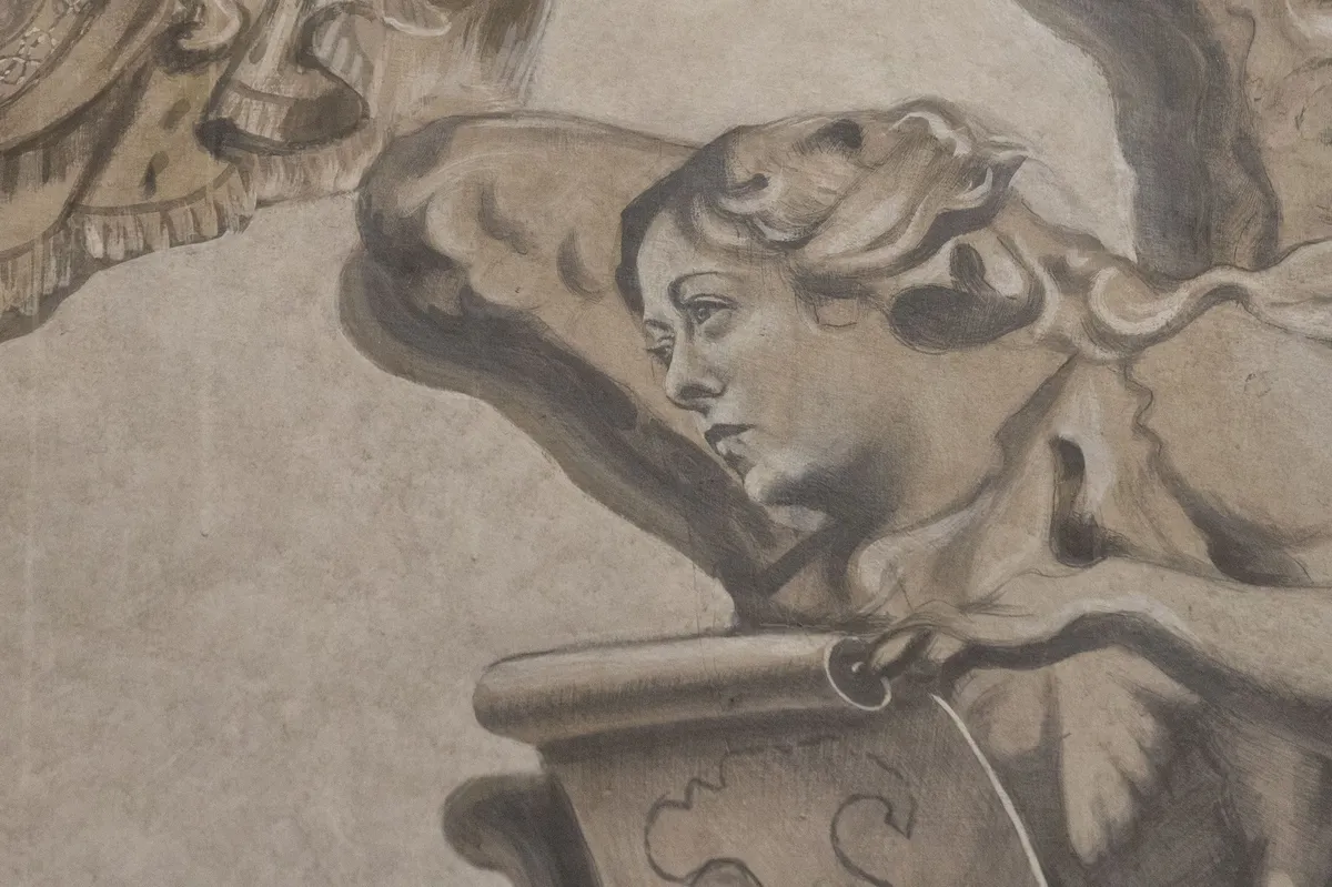 Italijani prepričani, da angel na freski v Rimu spominja na Giorgio Meloni