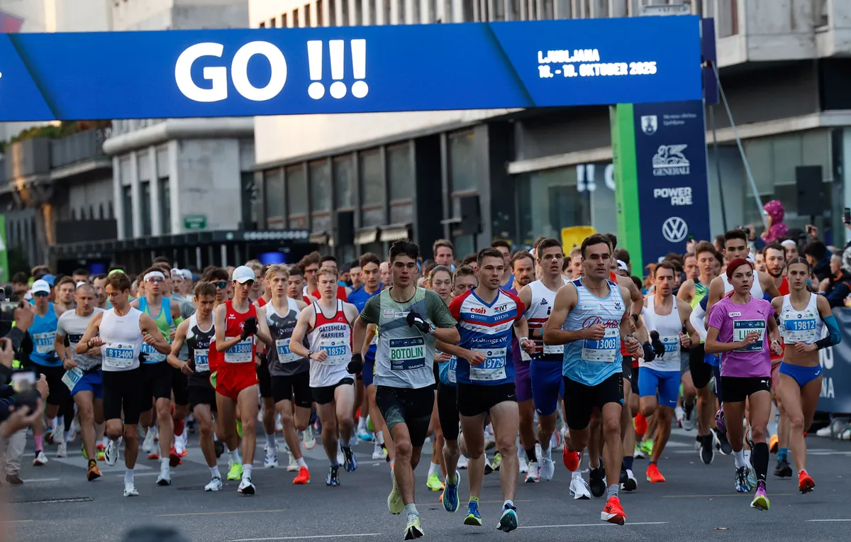 Photo : N1 Slovenija Marathon de Ljubljana 2026 : double record de l'épreuve battu