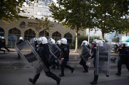 Protivladni protesti v Albaniji