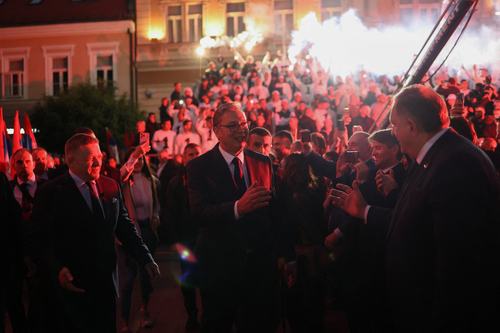 Vučić v Novem Sadu