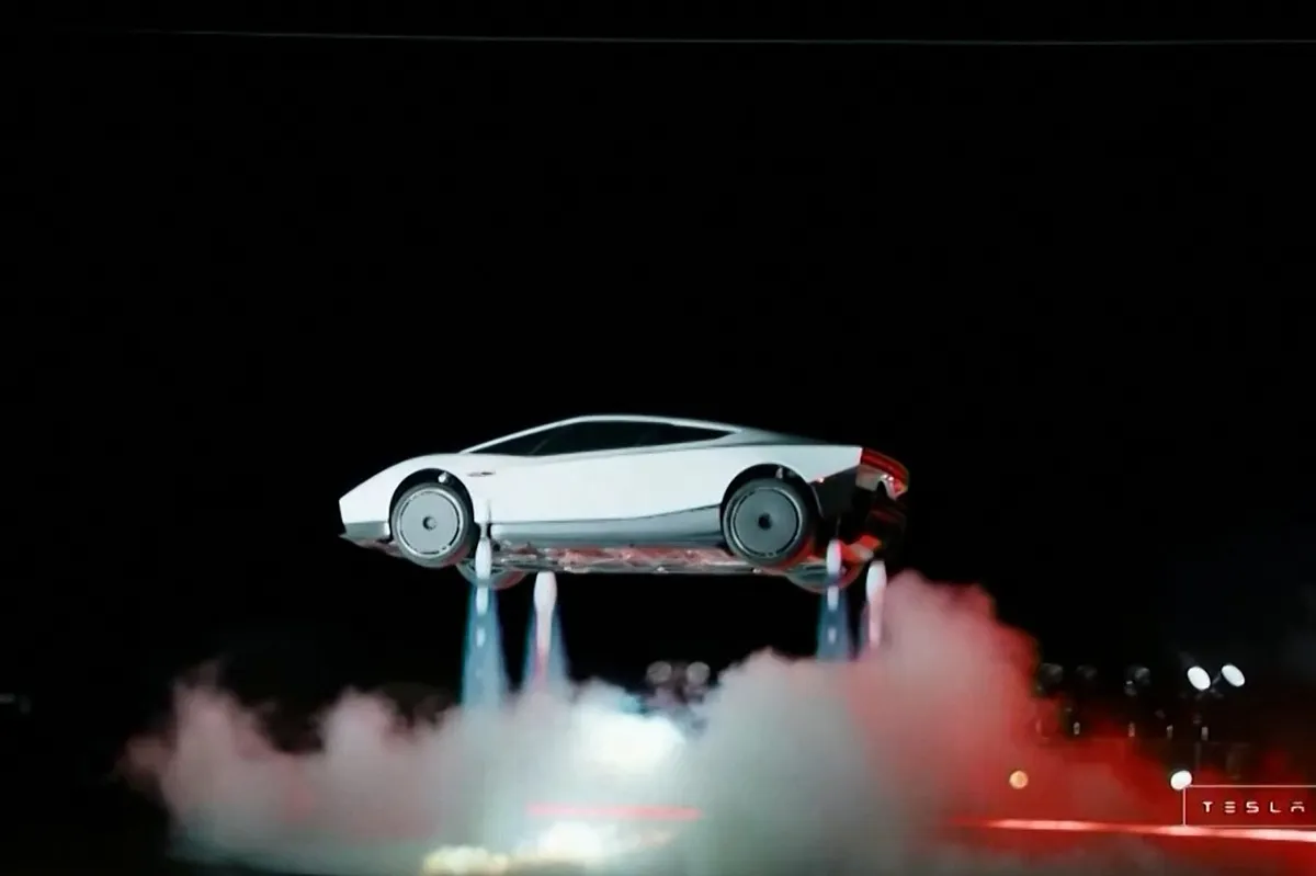 Musk pokazal leteči avtomobil: prizor, ki jemlje dih (VIDEO)