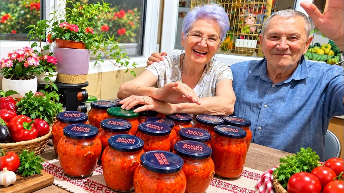 Recept za ajvar sprožil val žaljivk na priljubljeno babico, ta se je odzvala brez dlake na jeziku