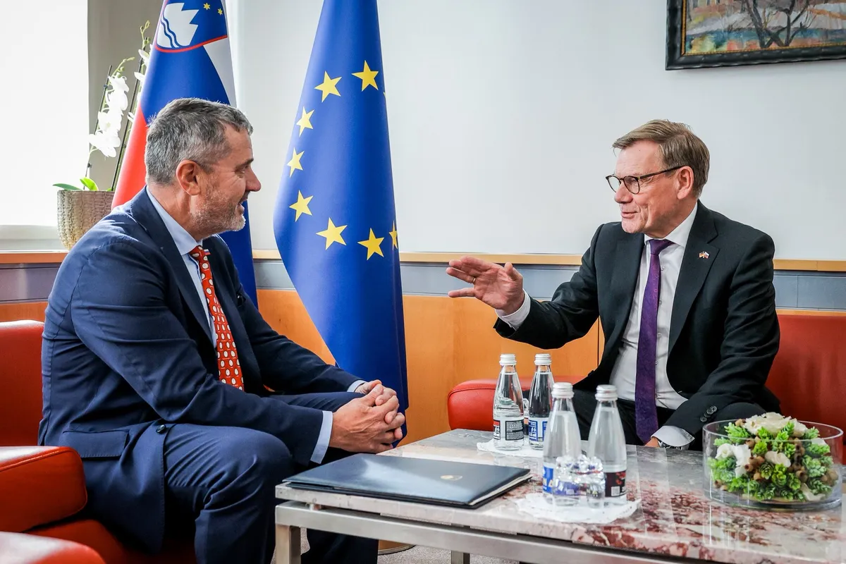 Nemški zunanji minister v Ljubljani tudi o slovenski blokadi skupne izjave EU