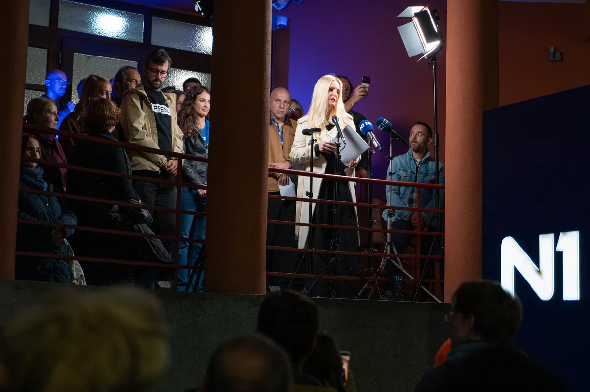 Posebna novinarska konferenca pred vrati N1: "Ta boj je boj vseh nas!"