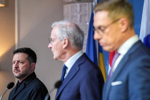 Volodimir Zelenski, Jonas Gahr Store, Alexander Stubb